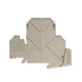 Weidmuller End plate, beige, 1.5 x 80.35 x 58.84mm Weidmuller